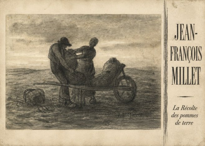 Jean-François Millet La Récolte Des Pommes De Terre No5 - Plakat