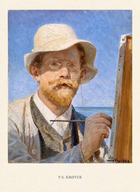 P.S. Krøyer P.s. Krøyer No5 - Plakat