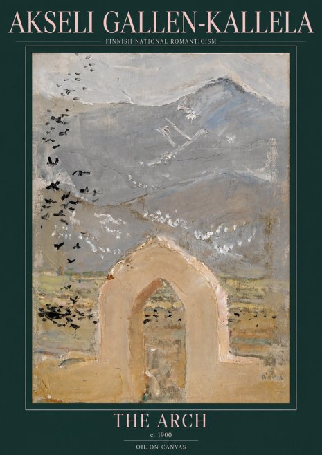 Akseli Gallen-Kallela The Arch No3 - Plakat