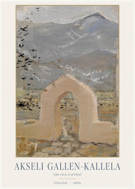 Akseli Gallen-Kallela The Arch No6 - Plakat