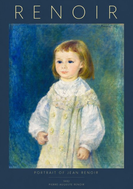 Renoir Portrait of Jean Renoir No2 - Plakat