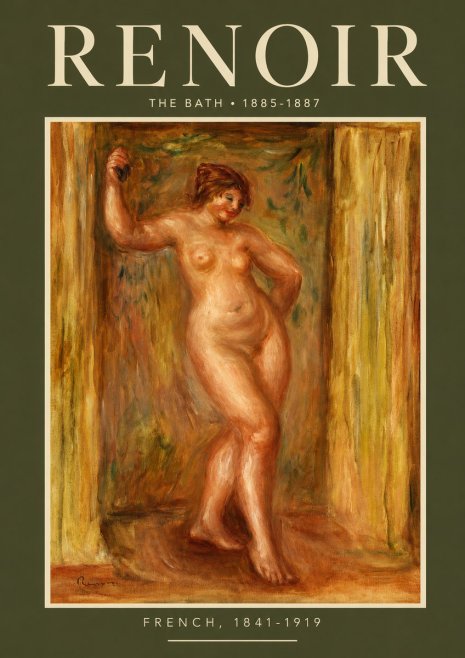 Renoir The Bath No2 - Plakat