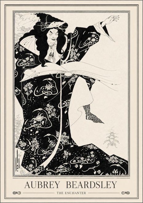 Aubrey Beardsley The Rehearsal No3 - Plakat