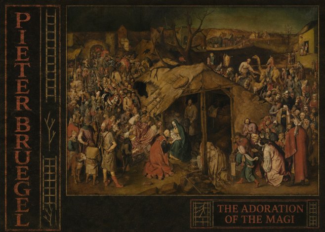 Pieter Bruegel The Adoration of the Magi No3 - Plakat