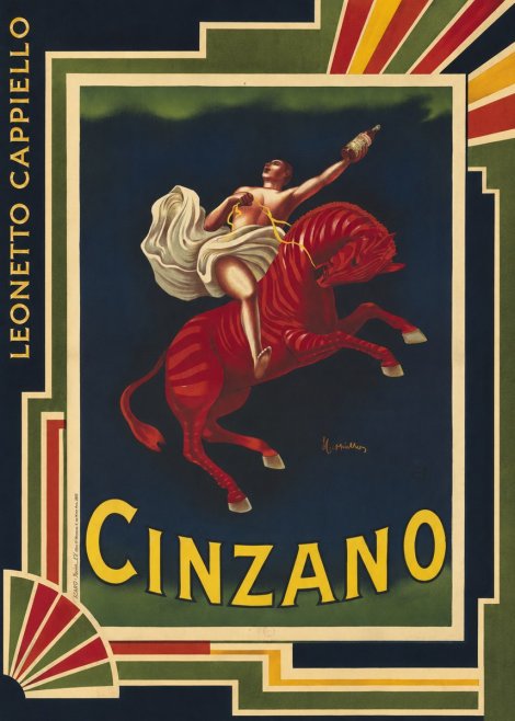 Leonetto Cappiello Cinzano No2 - Plakat