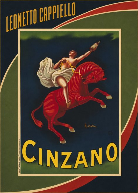 Leonetto Cappiello Cinzano No3 - Plakat