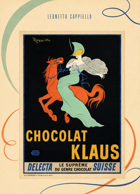 Leonetto Cappiello Chocolat Klaus II No6 - Plakat