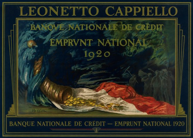 Leonetto Cappiello Banque Nationale De Crédit - Emprunt National 1920 No1 - Plakat
