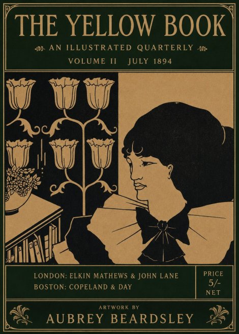 Aubrey Beardsley The Yellow Book - Volume Ii July 1894 No1 - Plakat