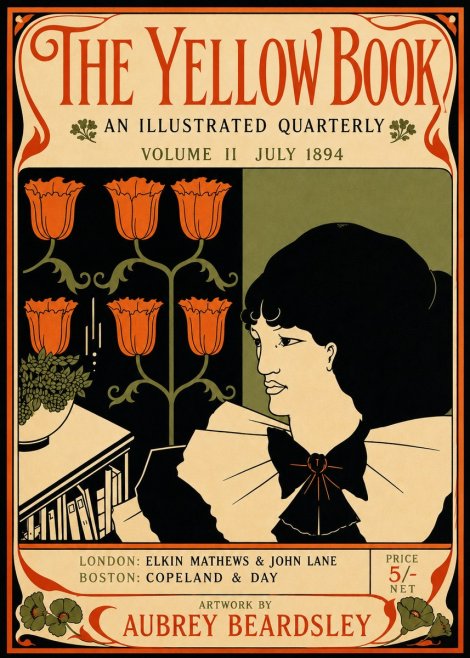 Aubrey Beardsley The Yellow Book - Volume Ii July 1894 No5 - Plakat