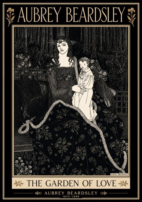 Aubrey Beardsley The Garden of Love No4 - Plakat
