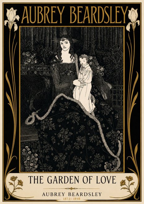 Aubrey Beardsley The Garden of Love No6 - Plakat