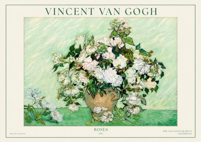 Van Gogh Roses II No1 - Plakat