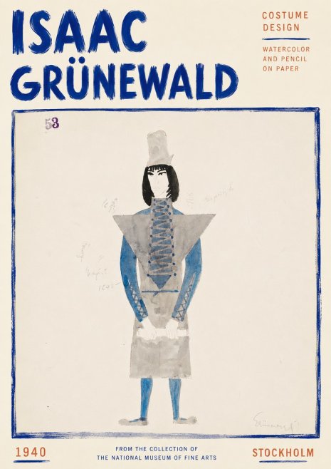 Isaac Grünewald Costume Design X No5 - Plakat