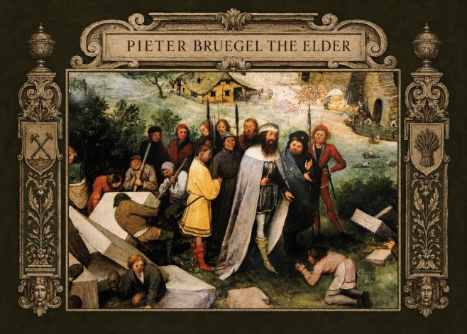Pieter Bruegel The Blind Leading the Blind III No6 - Plakat