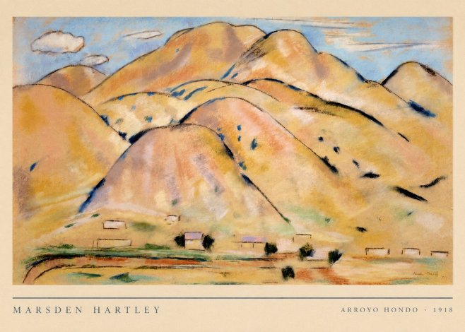 Marsden Hartley Arroyo Hondo No5 - Plakat
