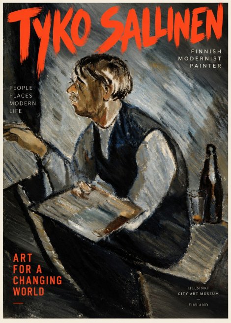 Tyko Sallinen The Artist at Work No2 - Plakat