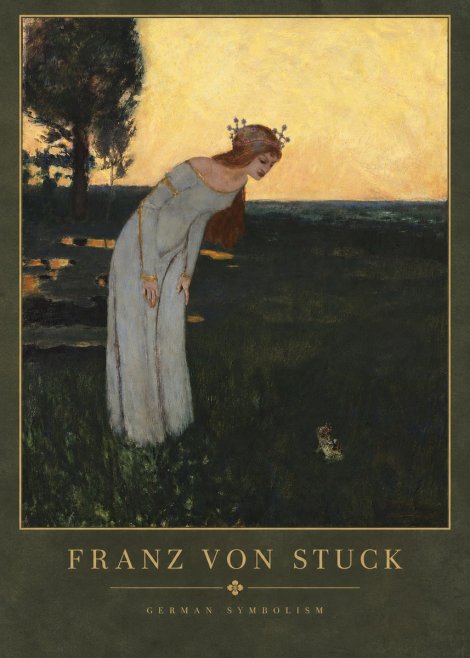 Franz von Stuck Princess and Frog No3 - Plakat