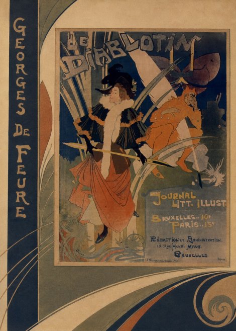 Georges de Feure Le Diablotin III No2 - Plakat