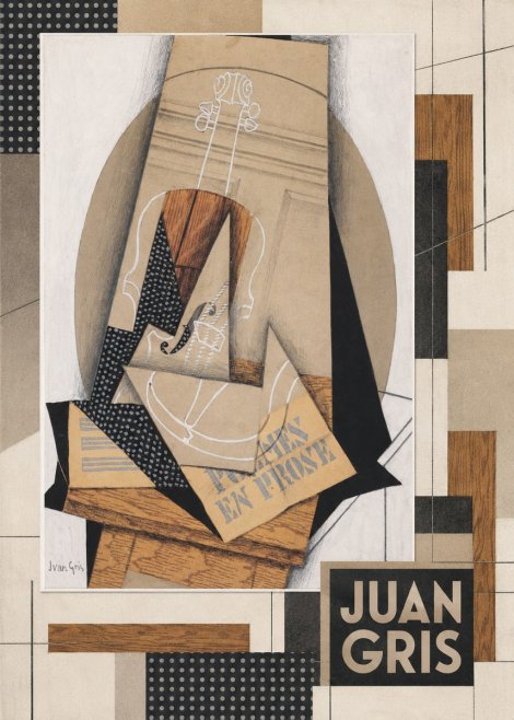 Juan Gris Poèmes En Prose No5 - Plakat
