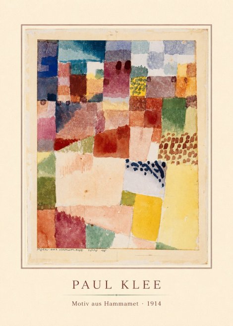Paul Klee Motiv Aus Hammamet No3 - Plakat
