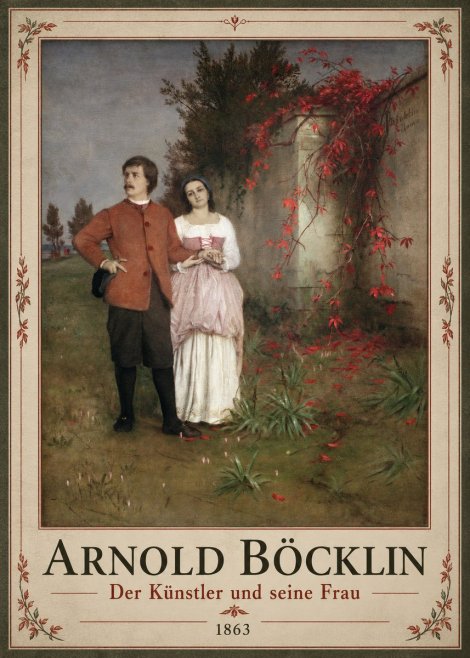 Arnold Böcklin Der Künstler Und Seine Frau No1 - Plakat
