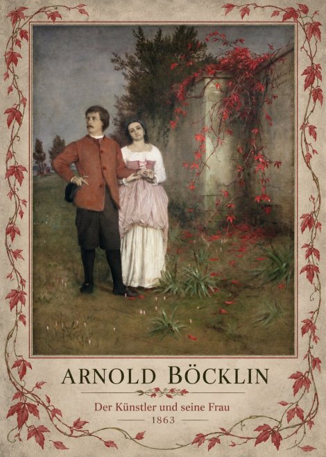 Arnold Böcklin Der Künstler Und Seine Frau No2 - Plakat