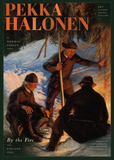 Pekka Halonen By the Fire No2 - Plakat
