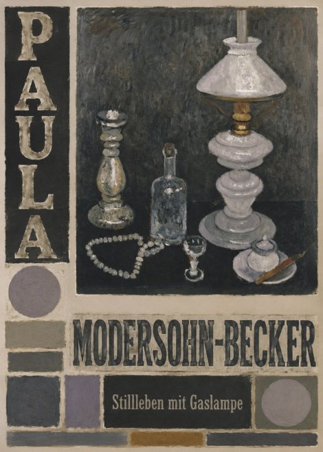 Paula Modersohn-Becker Stillleben Mit Gaslampe No3 - Plakat