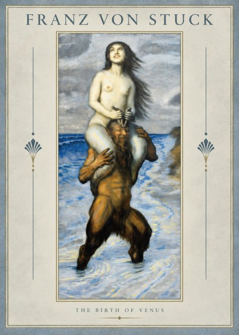 Franz von Stuck The Birth of Venus No2 - Plakat