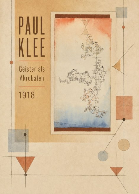 Paul Klee Geister Als Akrobaten No3 - Plakat