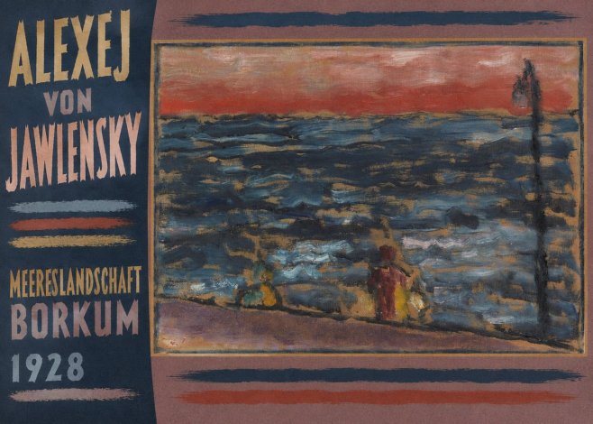 Alexej von Jawlensky Meereslandschaft Borkum No3 - Plakat