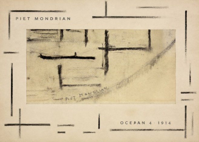 Piet Mondrian Ocean 4 No2 - Plakat