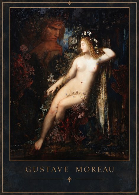 Gustave Moreau Hélène No3 - Plakat