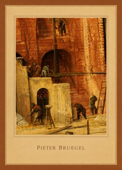 Pieter Bruegel The Tower of Babel XVI No5 - Plakat