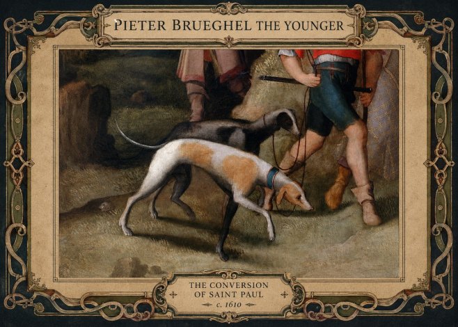 Pieter Bruegel The Conversion of Saint Paul II No3 - Plakat