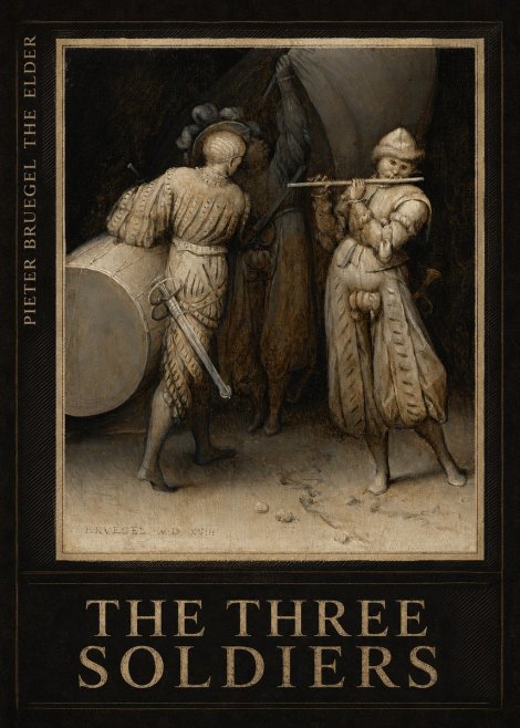 Pieter Bruegel The Three Soldiers No6 - Plakat