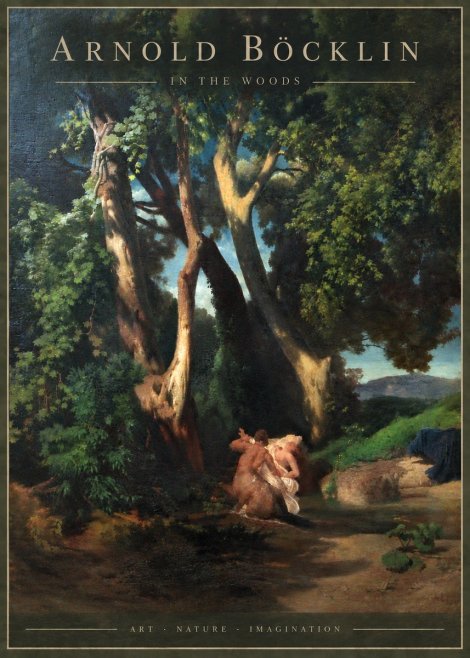 Arnold Böcklin In the Woods No6 - Plakat