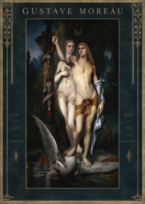 Gustave Moreau The Chimeras No5 - Plakat