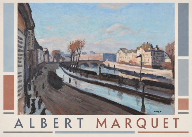Albert Marquet Le Pont-neuf No3 - Plakat