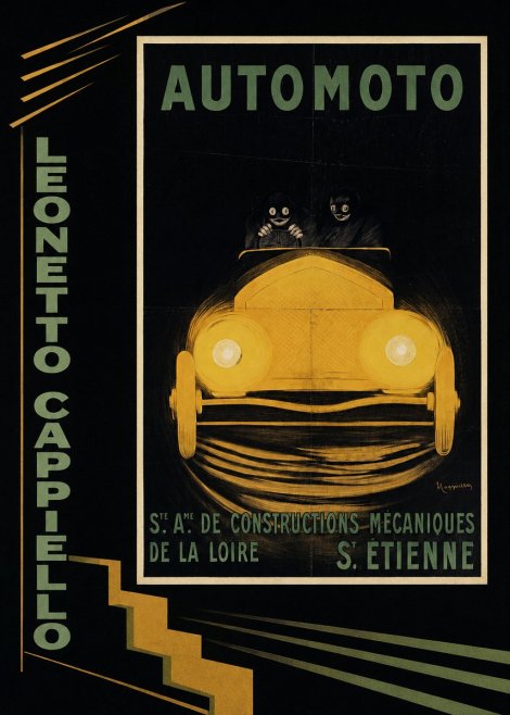 Leonetto Cappiello Automoto No2 - Plakat