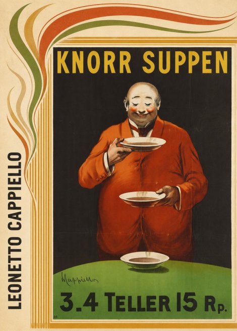 Leonetto Cappiello Knorr Suppen No5 - Plakat