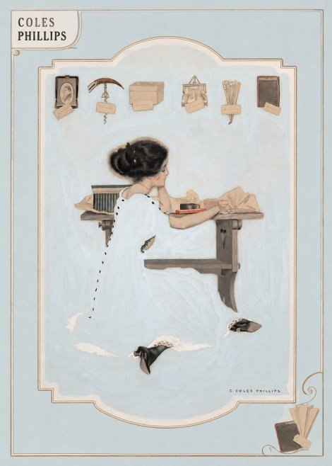 Coles Phillips Remembrance No4 - Plakat