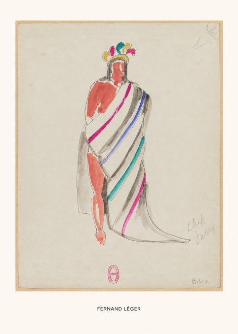 Fernand Léger Chefs Indiens No6 - Plakat