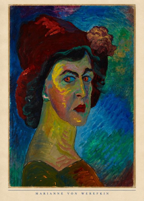 Marianne von Werefkin Self-portrait No6 - Plakat