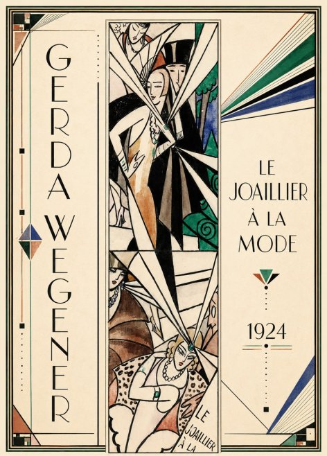 Gerda Wegener Le Joaillier À La Mode No1 - Plakat