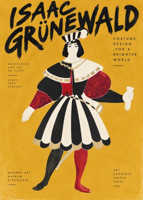 Isaac Grünewald Costume Design XI No6 - Plakat