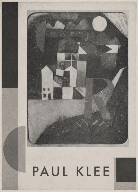Paul Klee Village in the Mountains No3 - Plakat