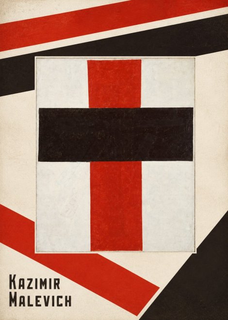 Kazimir Malevich Suprematist Composition I No6 - Plakat