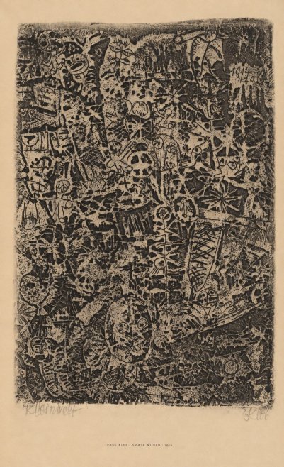 Paul Klee Small World No6 - Plakat